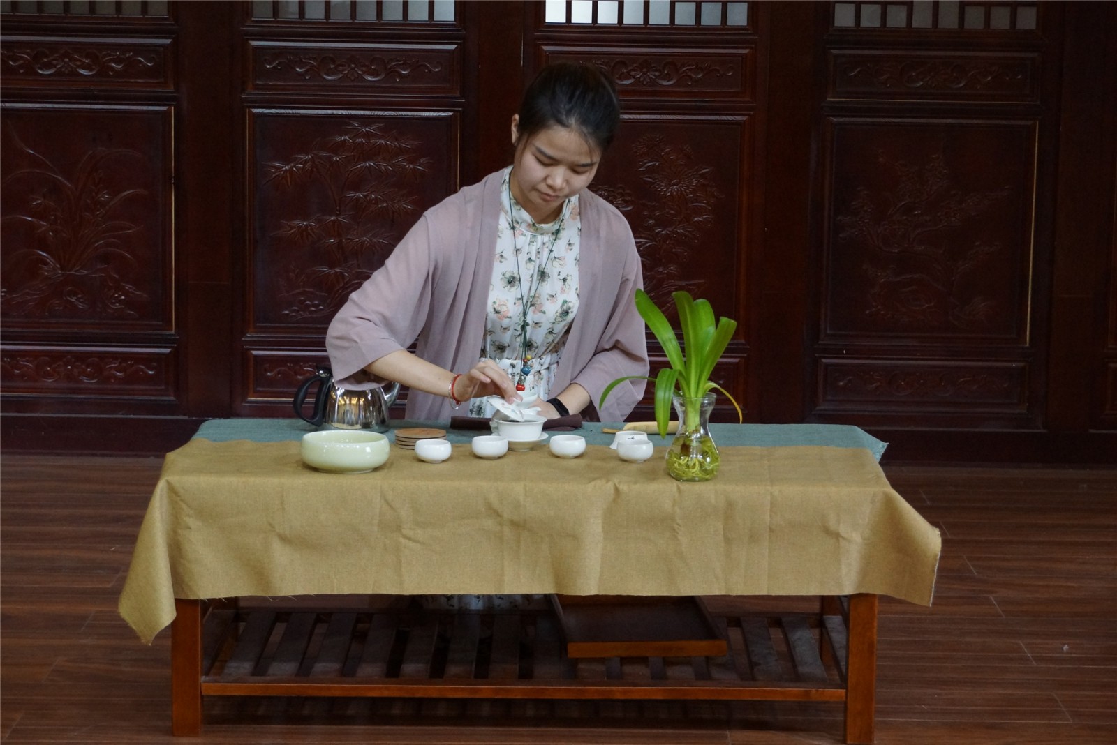 2017年度杏盛第三期涉茶类国家中高级职业资格考试顺利举行