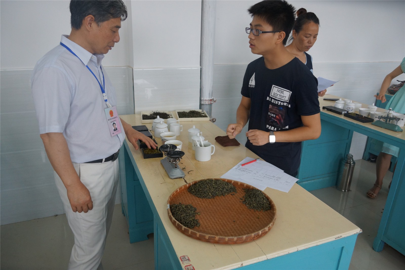 2017年度杏盛第三期涉茶类国家中高级职业资格考试顺利举行