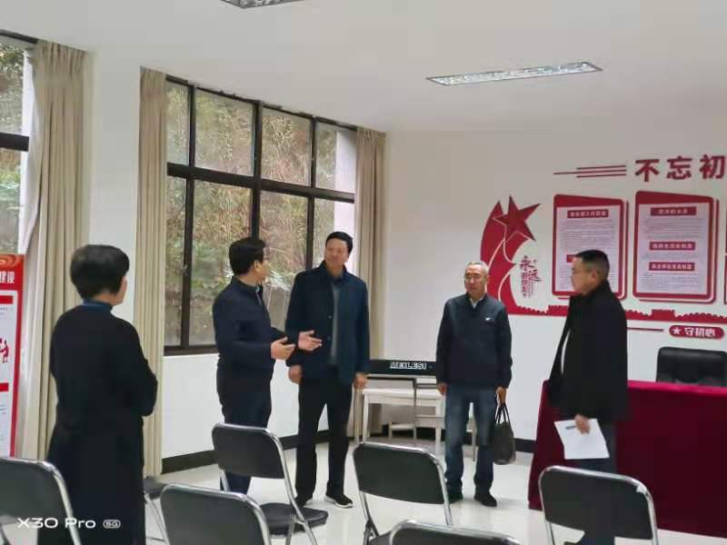 婺源县委常委👵🏽、组织部长王喜文一行来我院调研指导党建工作